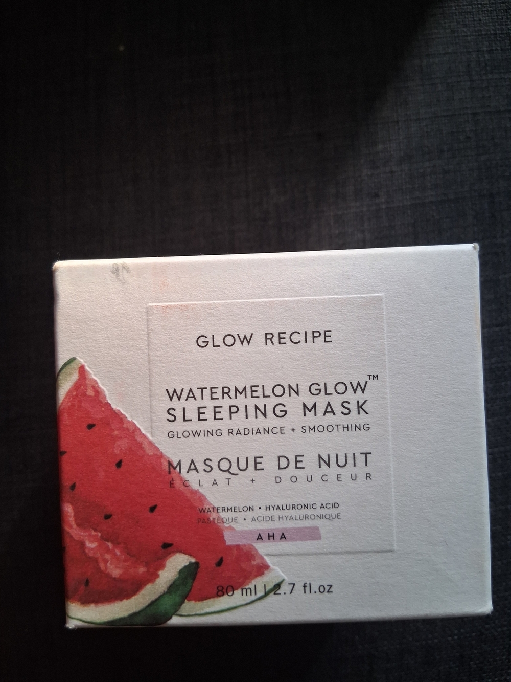 NEW SEALED Glow Recipe Watermelon Glow Sleeping Mask 80ml
